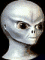 Gefährlicher Alienkopf mit fiesem Blick - animierte GIFs mit Aliens Aliens .gif Grafiken für Handys