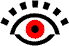 Stilisiertes Augen mit bunten Pupillen - Cliparts  Augen GIFs download