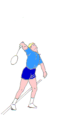 Badminton - lustige animierte gifs und Animationen