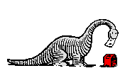   animierte gifs Dinosaurier