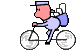   funny GIF animations Fahrräder