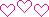Blinkende rote und rosa Herzen - .gif Grafiken Herzen funny gifs Herzen download kostenlos