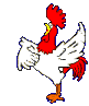 Hühner - lustige animierte gifs und Animationen
