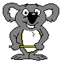 Koalas - lustige animierte gifs und Animationen
