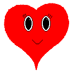 Rotes Herz mit lachendem Gesicht GIFs Animationen umsonst