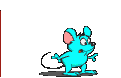 Animierte Mäuse GIFs: Speedy Gonzales Maus rast davon Mäuse fun gifs kostenlos