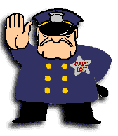Polizei - lustige animierte gifs und Animationen