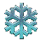 Fallende Schneeflocke als Eiskristall als animiertes GIF funny gifs Schnee download kostenlos