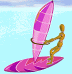 Surfen - lustige animierte gifs und Animationen