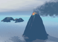 Vulkane - lustige animierte gifs und Animationen
