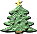 Malvorlage schöner Weihnachtsbaum Weihnachtsbäume .gif Grafiken für Handys